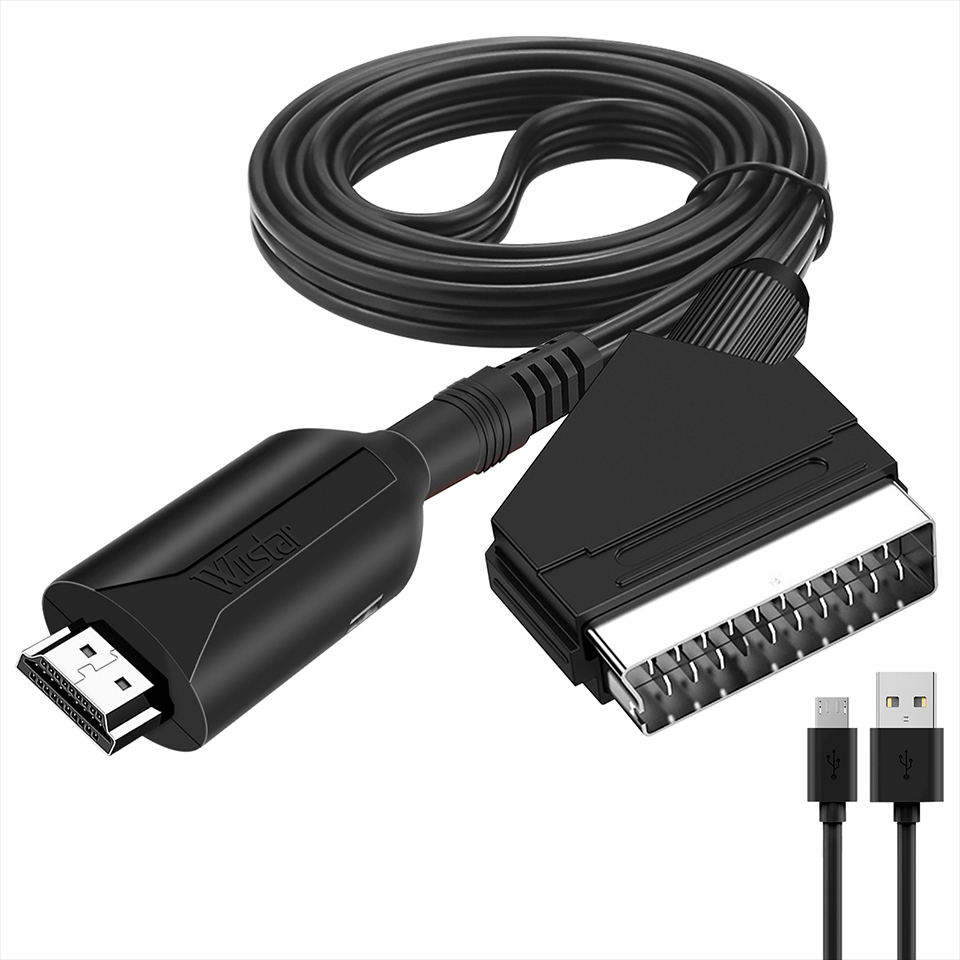 HDMI-compatibel met SCART-kabe - Scart To Hdmi recensie en prijs